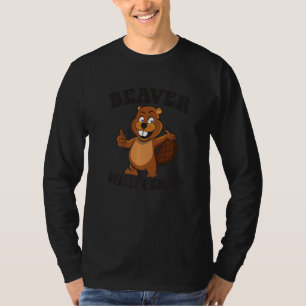Team Beaver En Beaver Houthakkerskostuum Dam Beav T-shirt