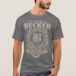 Team BECKER Lifetime Lid  BECKER Familie T-shirt
