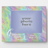 Team Bedankt voor gymnastieklak Fotoplaat (Voorkant)