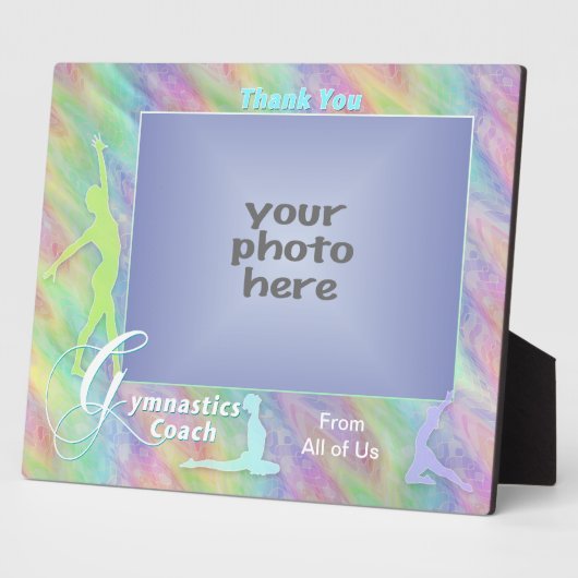 Team Bedankt voor gymnastieklak Fotoplaat (Zijkant)