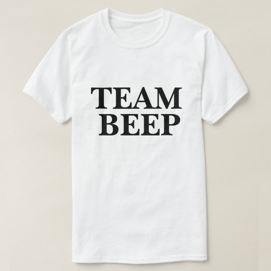 Team Beep Mannen T-shirt (Design voorkant)