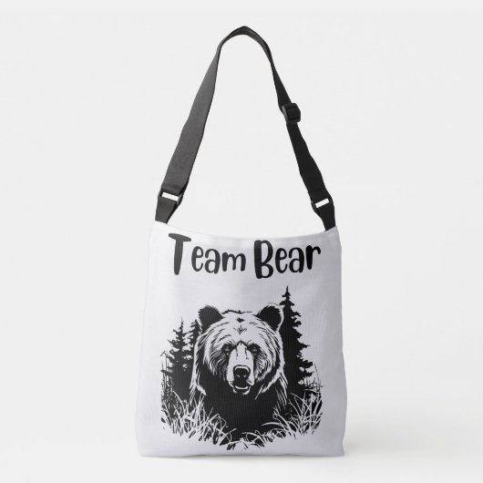 Team Beer Crossbody Tas (Voorkant)