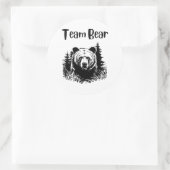 Team Beer Ronde Sticker (Tas)