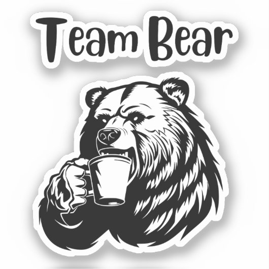 Team Beer Sticker (Voorkant)