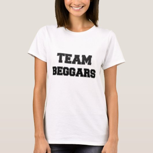 Team Beggars T-shirt (Voorkant)