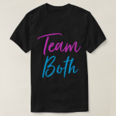 Team Beide tweelingen van de sekse onthullen de aa T-shirt (Design voorkant)