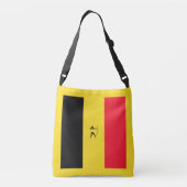 Team België Boogschieten Crossbody Tas (Achterkant)