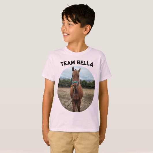 Team Bella Kinder T-Shirt (Voorkant volledig)