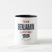 Team Benjamin Lifetime Member Funny Name Benjamin Mok (Midden)