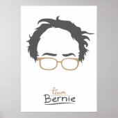 Team Bernie - Bernie Sanders voor President Poster (Voorkant)