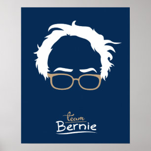 Team Bernie - Bernie Sanders voor President Poster