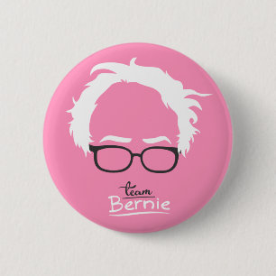 Team Bernie Pink - Bernie Sanders 2016 Ronde Button 5,7 Cm