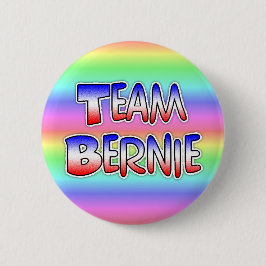Team Bernie Sanders Patriottische Politieke Button
