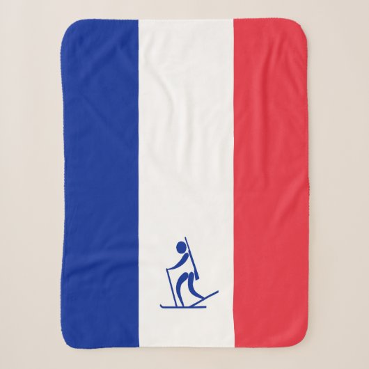Team Biatlon Frankrijk Sherpa Deken (Voorkant)