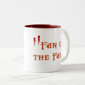 Team Bill ~ Fan van de Fang Tweekleurige Koffiemok (Voorkant rechts)