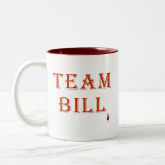 Team Bill ~ Fan van de Fang Tweekleurige Koffiemok