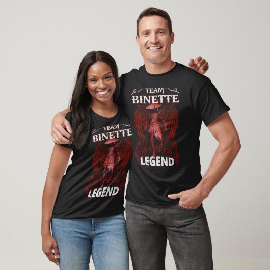 Team BINETTE - een eindeloze LEGEND T-shirt (Unisex)