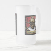 Team Blackfoot Frosted Beer Mok (Voorkant rechts)