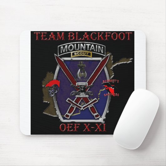 Team Blackfoot Muismat (Met muis)