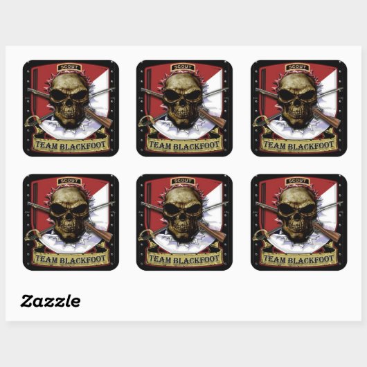 Team Blackfoot Sticker (Vel)