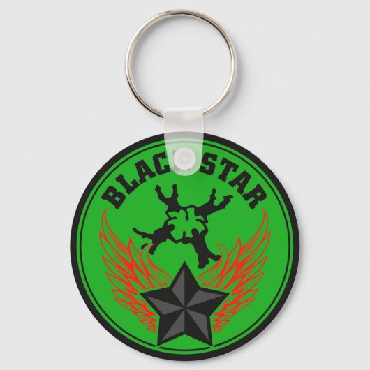 Team Blackstar Skydiving Sleutelhanger (Voorkant)