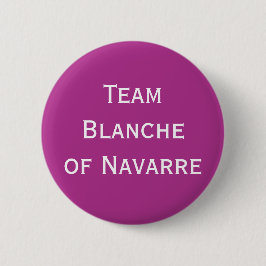 Team Blanche van Navarra Ronde Button 5,7 Cm
