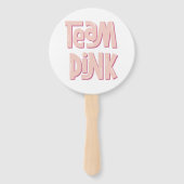 Team Blauw/Jongen  Handwaaier (Achterkant)
