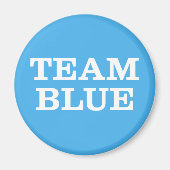 Team Blauw Magneet (Voorkant)