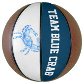 team blauwe krab basketbal (Verticaal)
