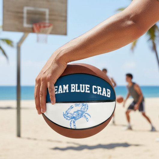 team blauwe krab basketbal
