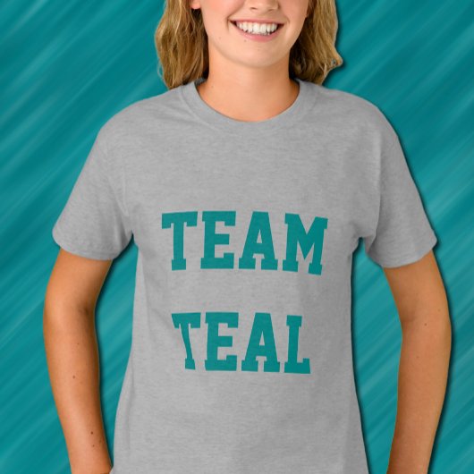 Team Blauwgroen T-shirt