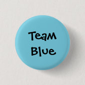 "Team Blue" Button (Voorkant)