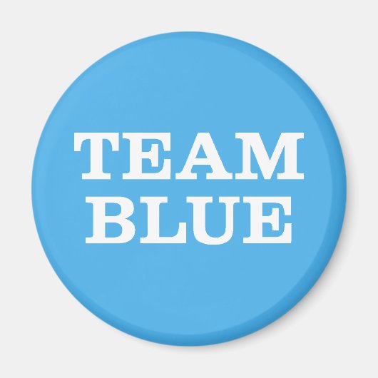 Team Blue Magneet (Voorkant)