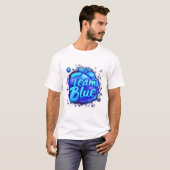 Team Blue T-shirt (Voorkant volledig)