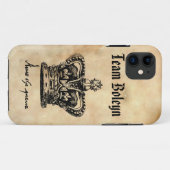Team Boleyn - Anne's kroon en handtekening Case-Mate iPhone Case (Achterkant (horizontaal))