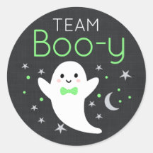 Team Boo-y gender onthullen stickers