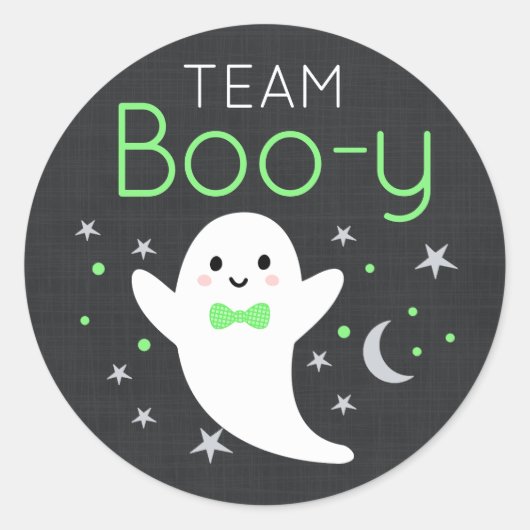 Team Boo-y gender onthullen stickers (Voorkant)