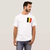 Team Boogschieten België T-shirt (Voorkant volledig)