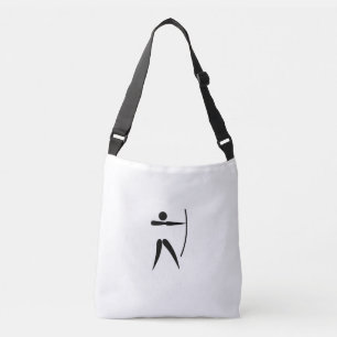 Team boogschieten crossbody tas