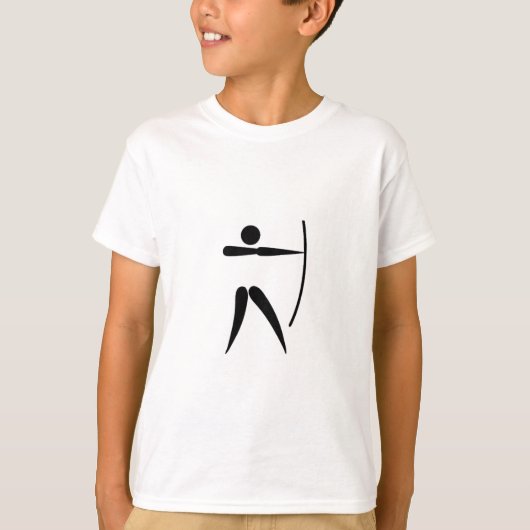 Team Boogschieten T-shirt (Voorkant)