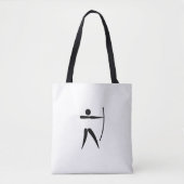 Team boogschieten tote bag (Voorkant)