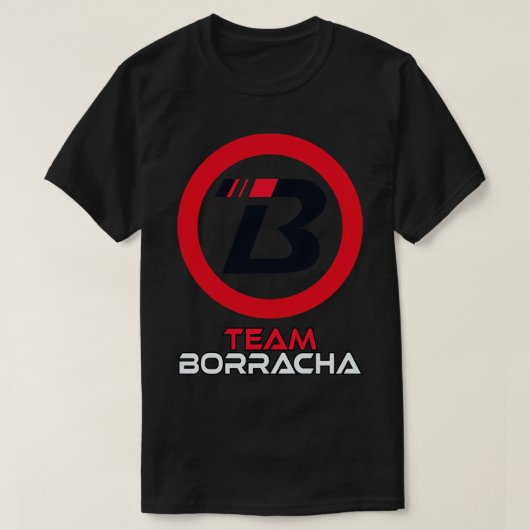 Team Borracha T-shirt (Design voorkant)