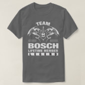 Team BOSCH Lifetime Member Gifts T-shirt (Design voorkant)