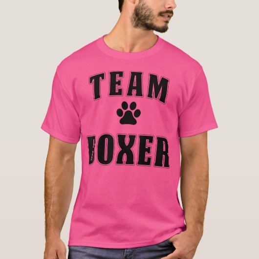 Team Boxer - Grappig Boxer Shirt cadeau voor Boxer (Voorkant)
