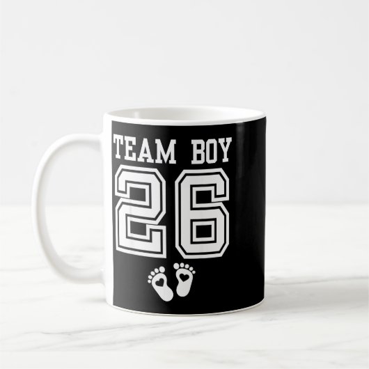 Team Boy 2026 Gender Reveal Baby Shower Matching F Koffiemok (Links)