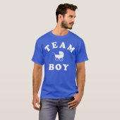 Team Boy Baby onthulling T-shirt (Voorkant volledig)
