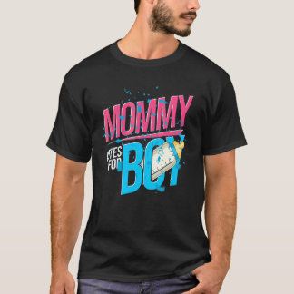 Team Boy Baby shower Future Mama Gender Revea T-shirt