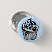 Team Boy-Baby shower Ronde Button 3,2 Cm (Voorkant /achterkant)