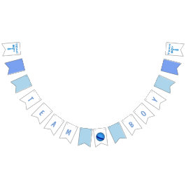 Team Boy Blue met Bouncy Ball Vlaggetjes