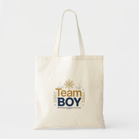 Team Boy Boodschappentas Tote Bag (Voorkant)
